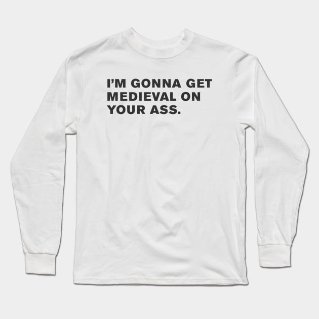 Pulp Fiction Quote Long Sleeve T-Shirt by WeirdStuff